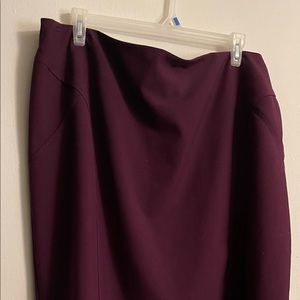 Beautiful Eggplant Pencil Skirt
